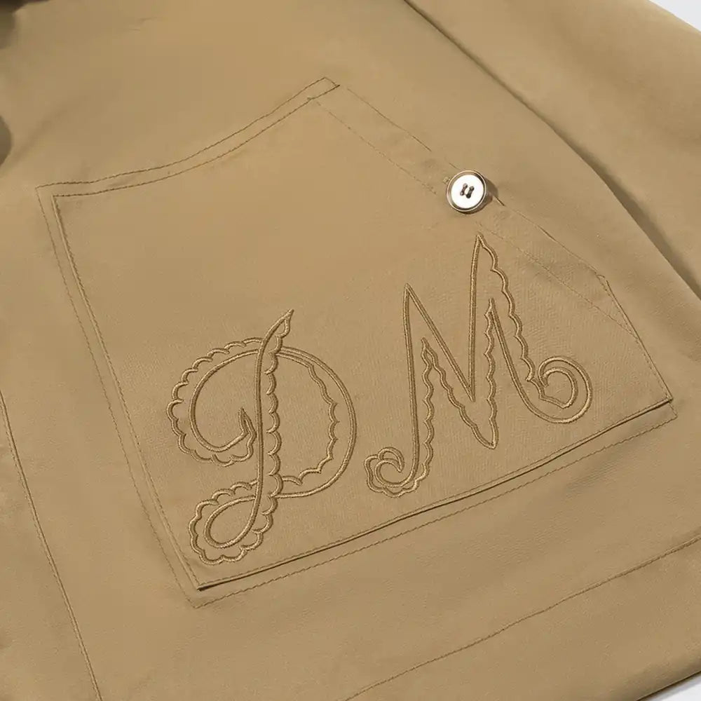 リバーシブルオーバー配色ライトアウター