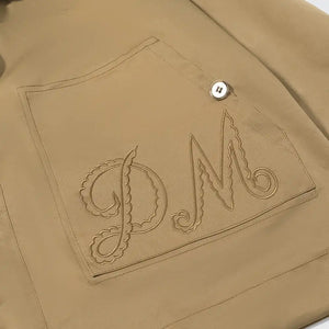 リバーシブルオーバー配色ライトアウター