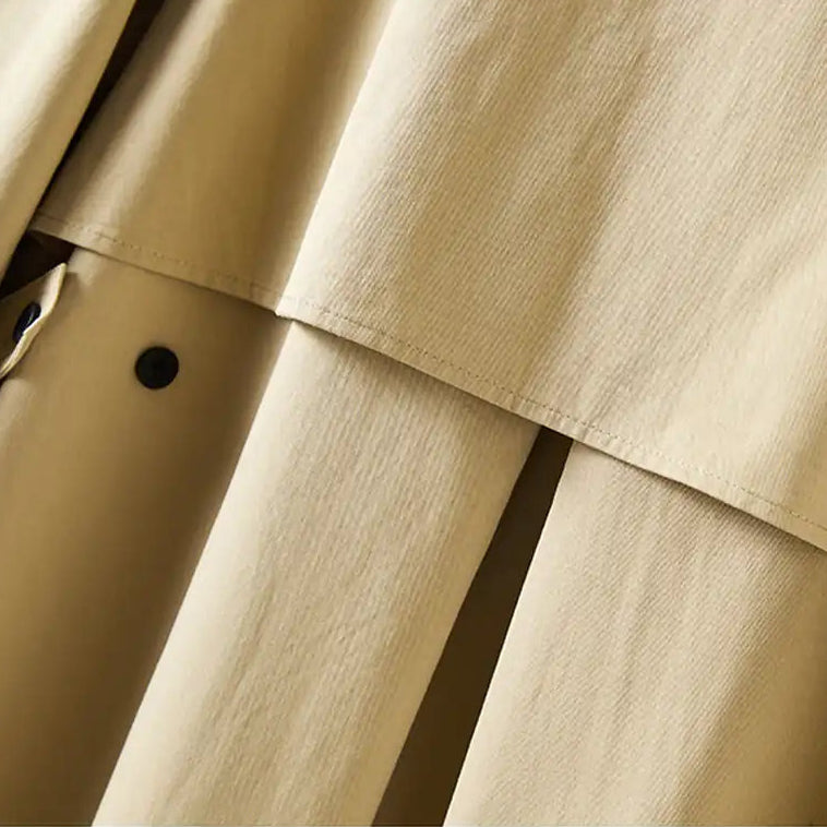 スタンドカラーオーバーライトコート