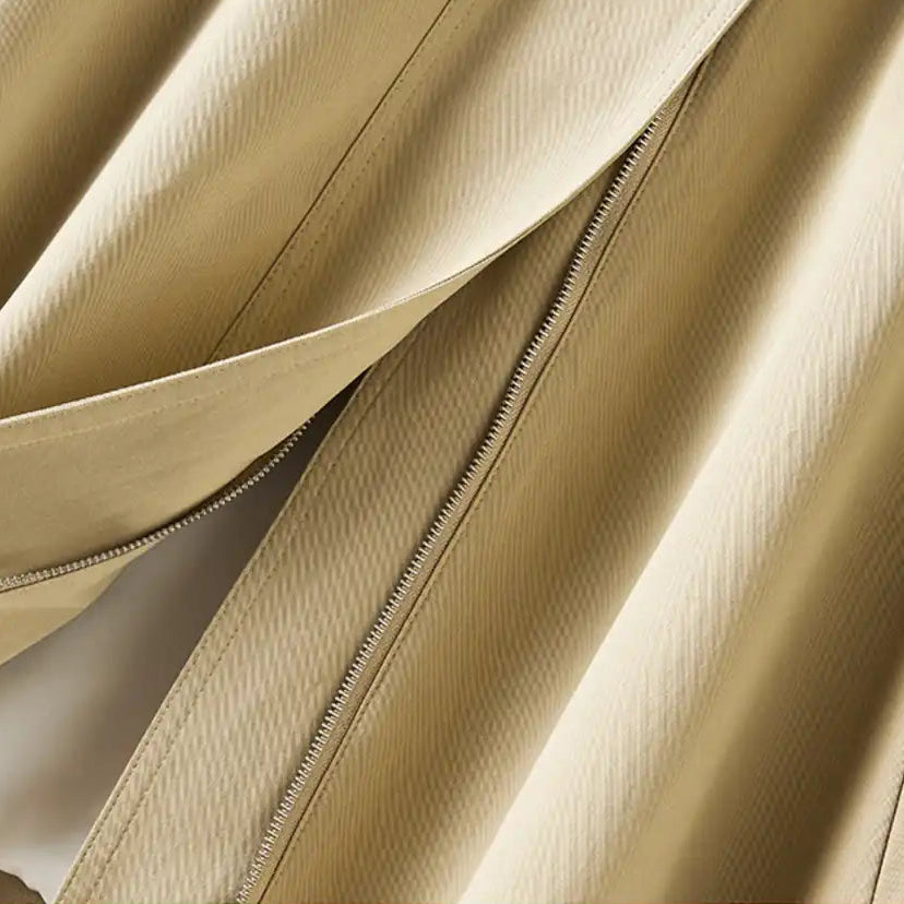 スタンドカラーオーバーライトコート