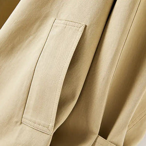 スタンドカラーオーバーライトコート