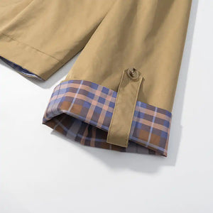 リバーシブルオーバー配色ライトアウター