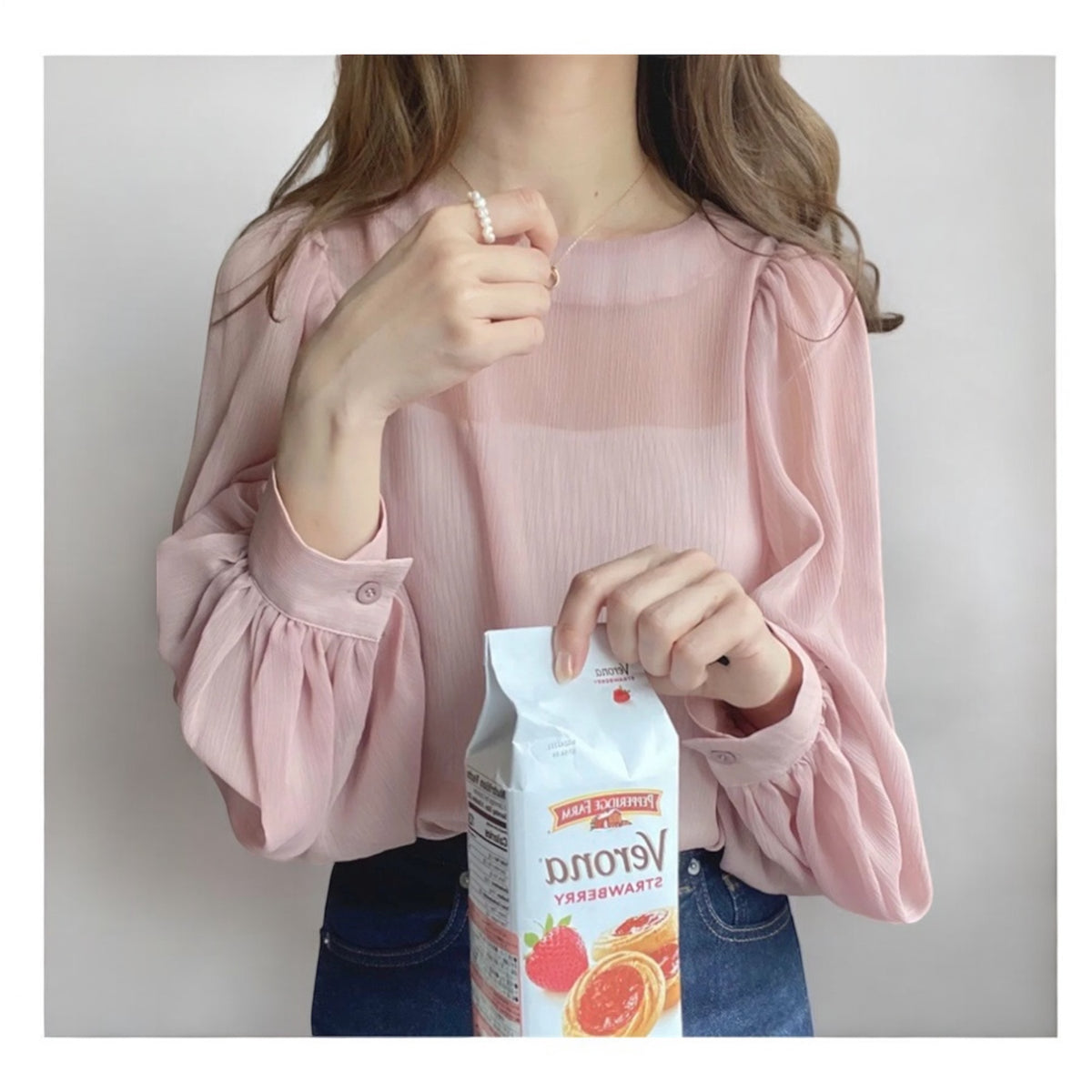 シアーブラウス