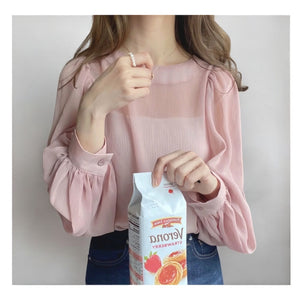 シアーブラウス