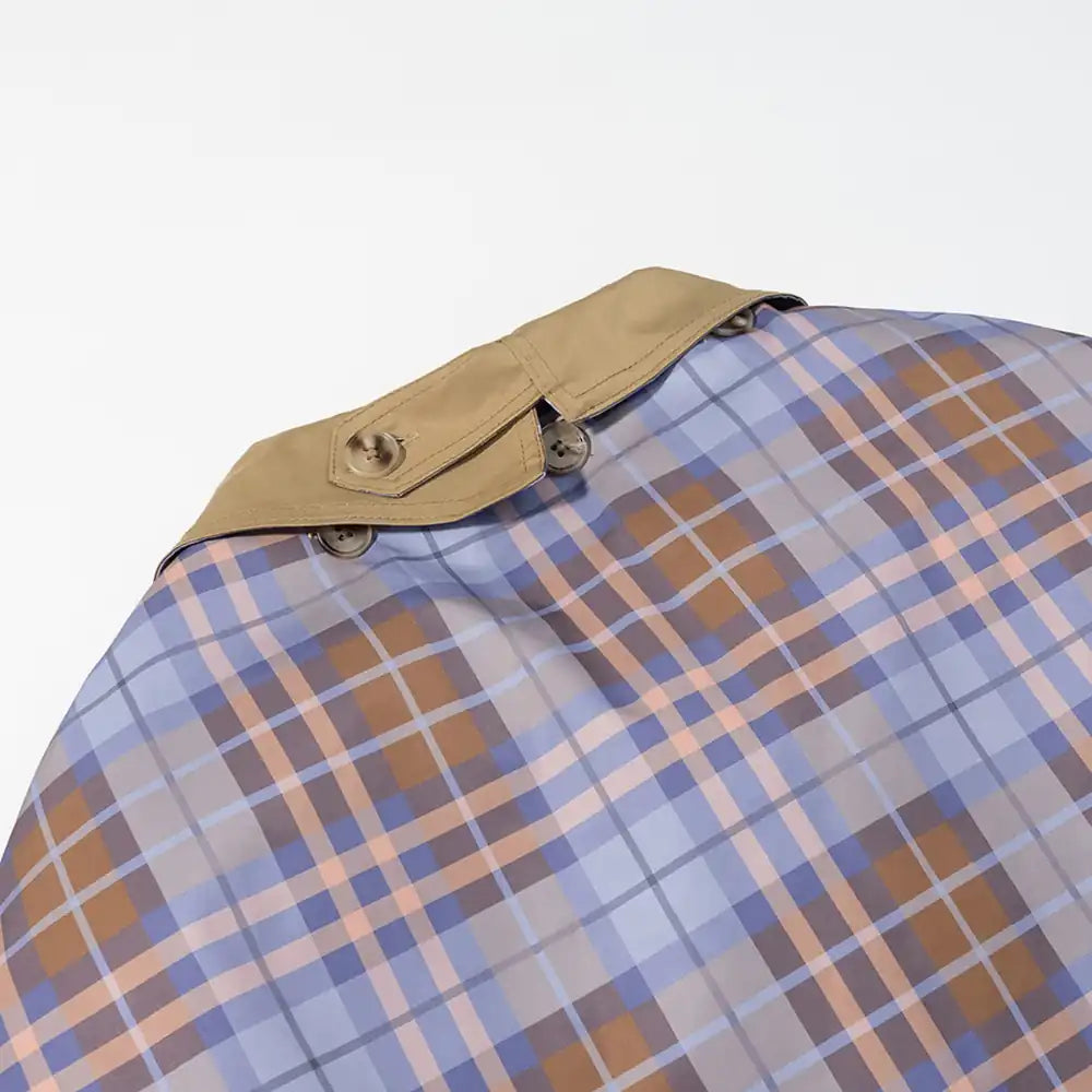 リバーシブルオーバー配色ライトアウター