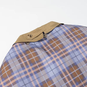 リバーシブルオーバー配色ライトアウター